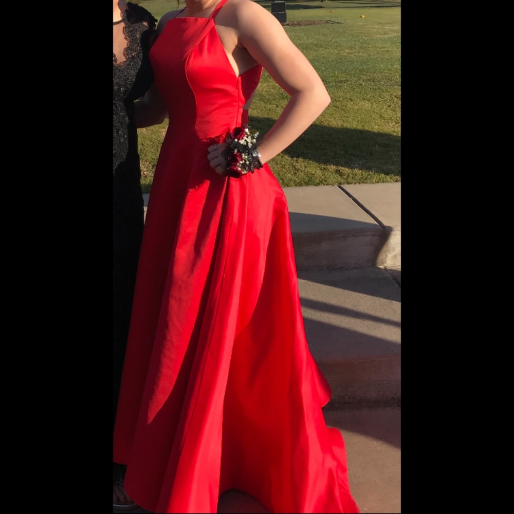 Red Prom Dress - Size